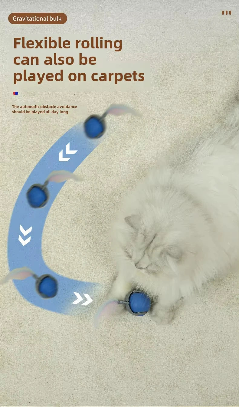 Pelota Interactiva Inteligente para Gatos