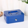 Portable Metal Money Safe Box with Key Lock