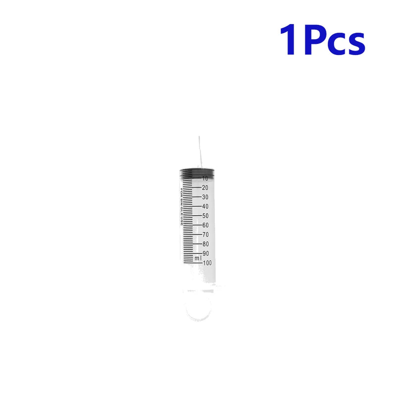 100 ml Reusable Plastic Liquid Measuring Syringe for Feeding
