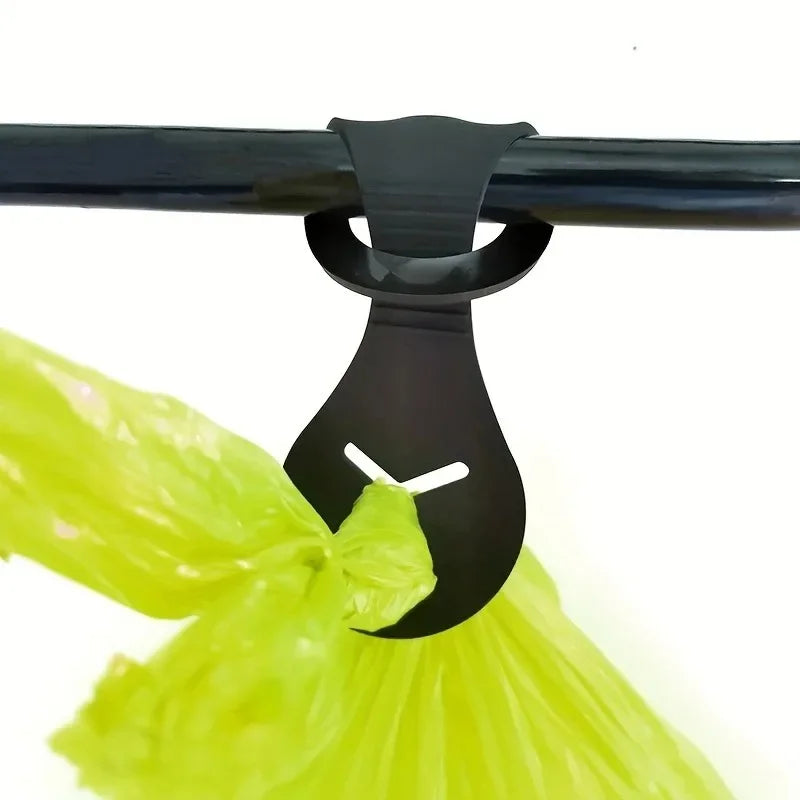 Hands-Free Silicone Dog Poop Bag Holder with Clip