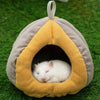 Cozy Plush Hanging Nest Bed for Small Pets