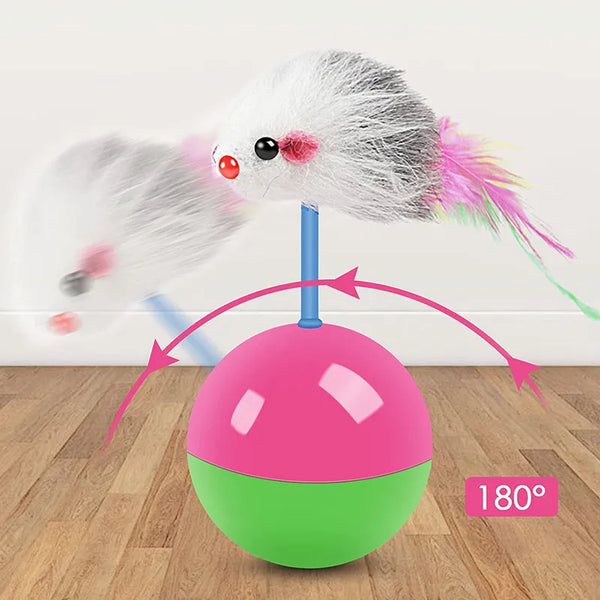 Interaktives Katzen- und Hundespielzeug mit Mausdesign