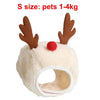 Christmas Pet Hat and Bandana Set for Cats and Small Dogs