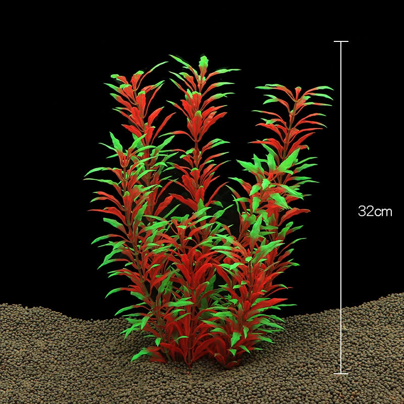 Realistic Artificial Aquarium Plants for Fish Tank Décor