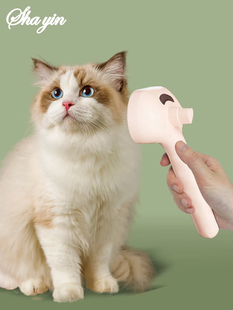Brosse de toilettage à vapeur pour chiens