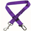 Reflective Adjustable Dog Car Seat Belt with Bungee Harness