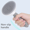 Brosse Anti-Dérapante Auto-Nettoyante pour Animaux