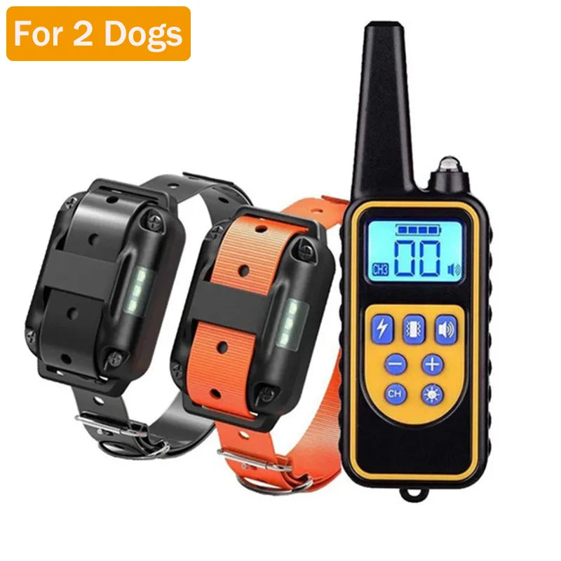 Waterproof Remote Dog Training Collar with Rechargeable Battery
