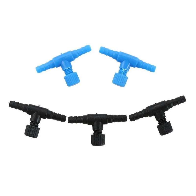 10 Pack Aquarium Air Line Flow Regulator Valves 4/6mm Tubing