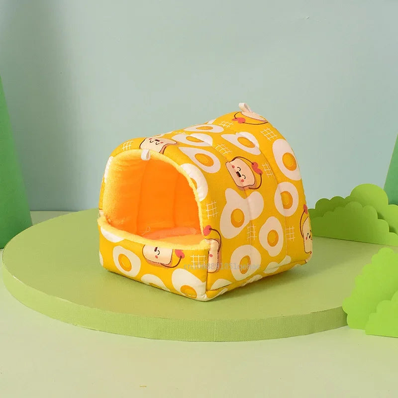 Niche Douillette pour Petits Animaux : Hamsters, Cobayes & Lapins