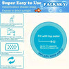 Ocean-Themed Cat Water Play Mat for Interactive Fun