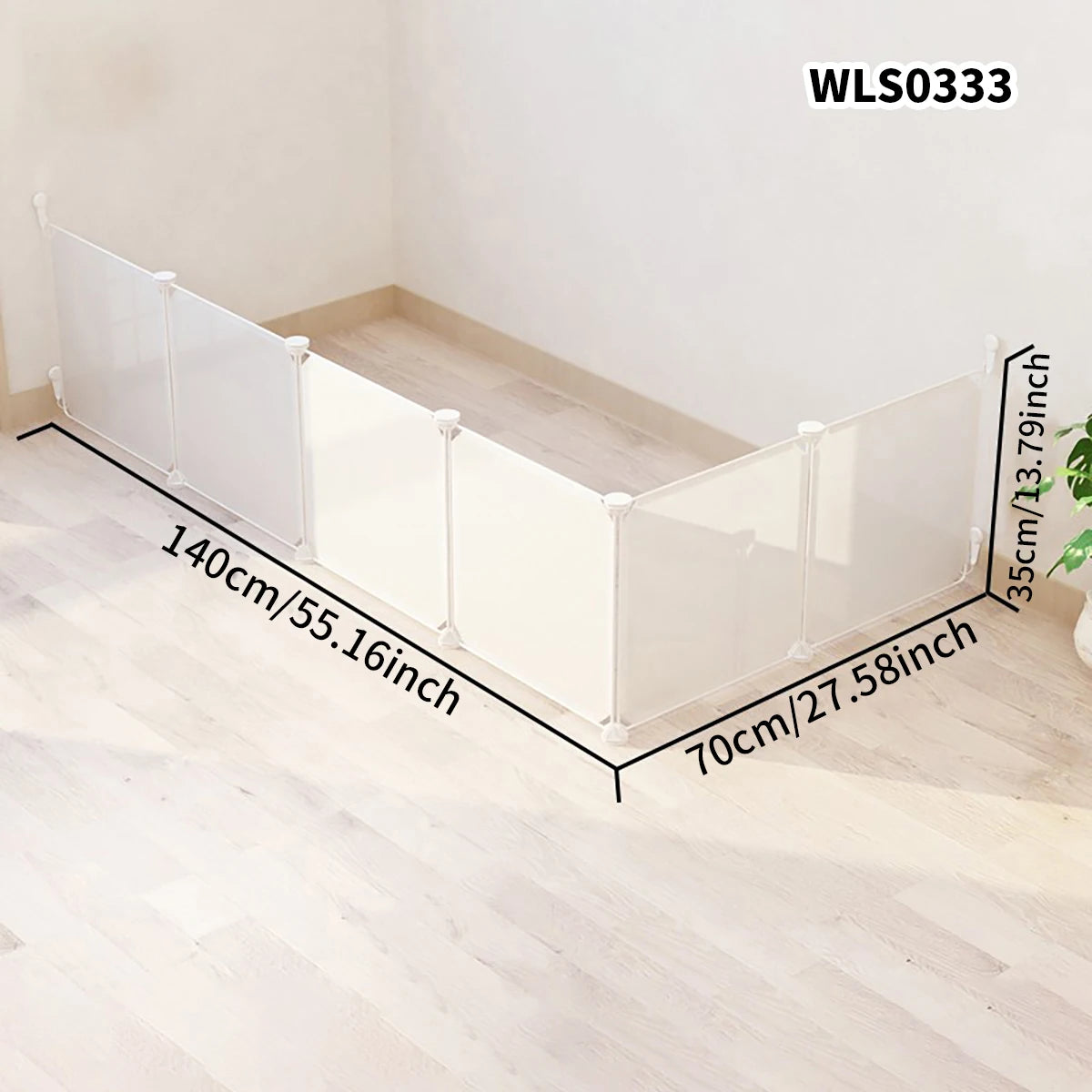 Modular Pet Playpen with Easy Assembly