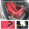 Siège Auto pour Animaux avec Pochette de Rangement
