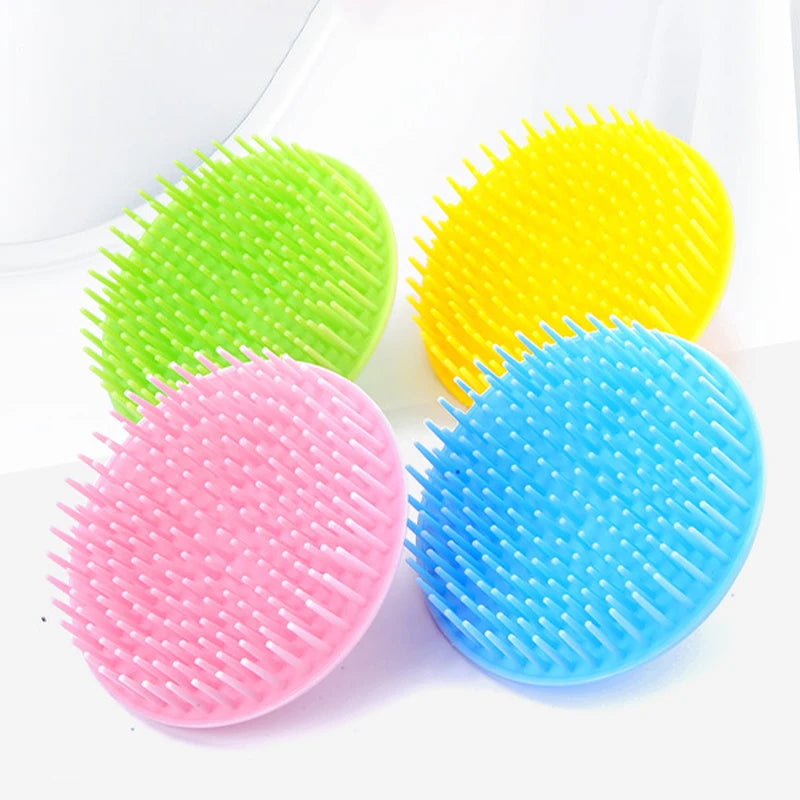 Soft Silicone Scalp Massage Brush for Hair Washing