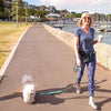 Hands-Free Reflective Dog Walking Belt with Storage Pouch