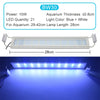 Lampe LED à clipser fine pour aquarium et plantes