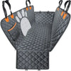 Waterproof Dog Car Seat Cover with Mesh Window and Side Zippers