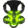 Rechargeable LED Dog Harness with 3 Light Modes for Night Safety