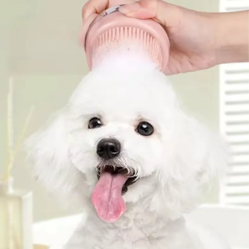 Silicone Pet Bath Massage Glove for Dogs and Cats