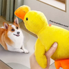 Jouet pour chien en canard à pas lourds interactif