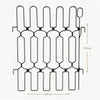 Adjustable Retractable Pet Safety Gate for Doorways and Stairs