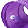 Foldable Cat Tunnel Toy with Ball