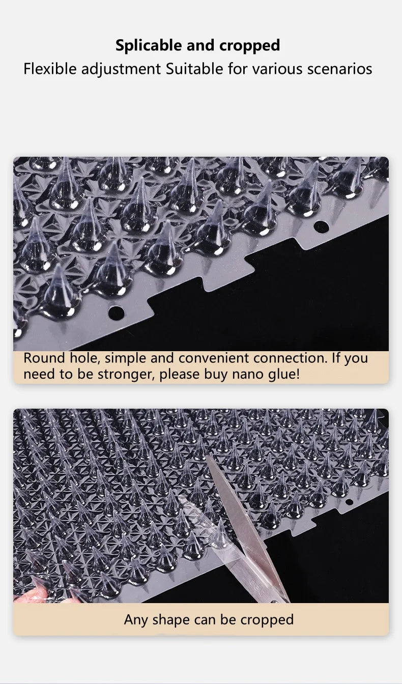 Deterrent Pet Mat with Prickle Strips Spikes - Furniture Protector