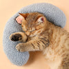 Super Soft Half Donut Cat Bed Pillow for Neck Support and Relaxation