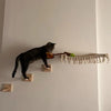 Wall-Mounted Cat Hammock and Climbing Stairs with Scratcher