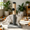 Minimalist Vertical Sisal Cat Scratcher with Detachable Design