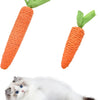 Juguete para Mamar de Gato con Forma de Zanahoria
