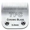 Ceramic Pet Grooming Blade Set for Andis, Oster, and Wahl Clippers