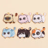 Colorful Cartoon Cat & Animal Enamel Charms for DIY Jewelry Making