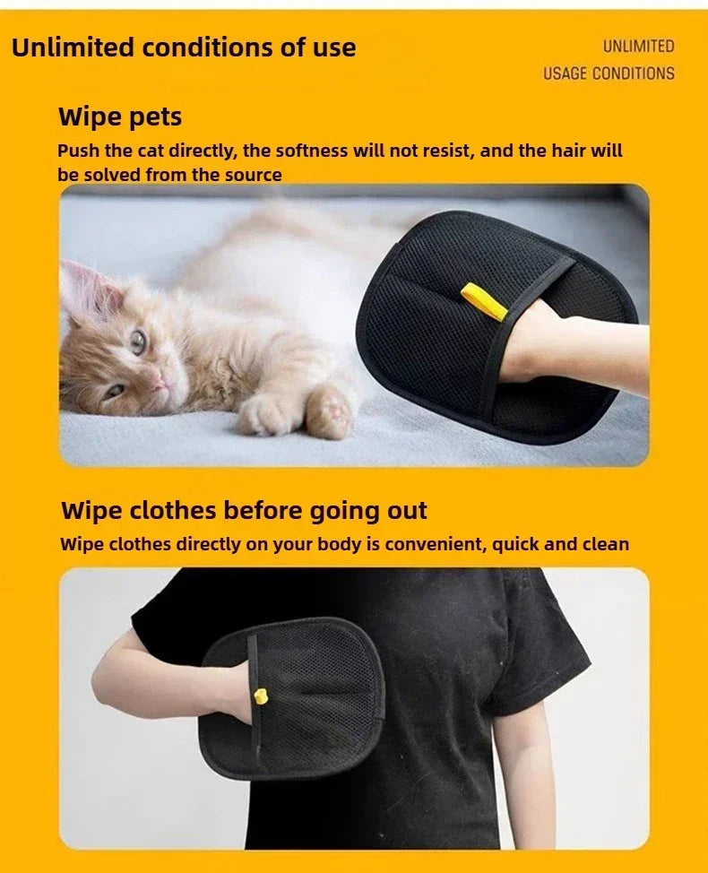 Entenhaarungs-Handschuhe für Hunde & Katzen