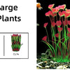 Artificial Aquarium Plants with Ceramic Base