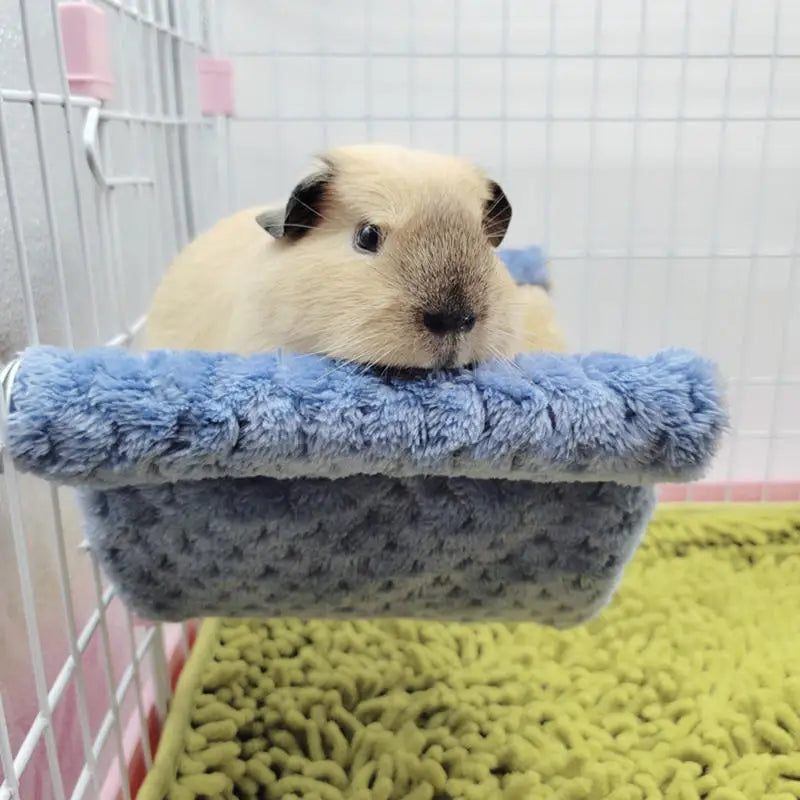Warm Plush Hamster Hammock for Small Pets