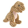 Jouet en peluche doux pour dinosaure, idéal pour les petites races de chiens