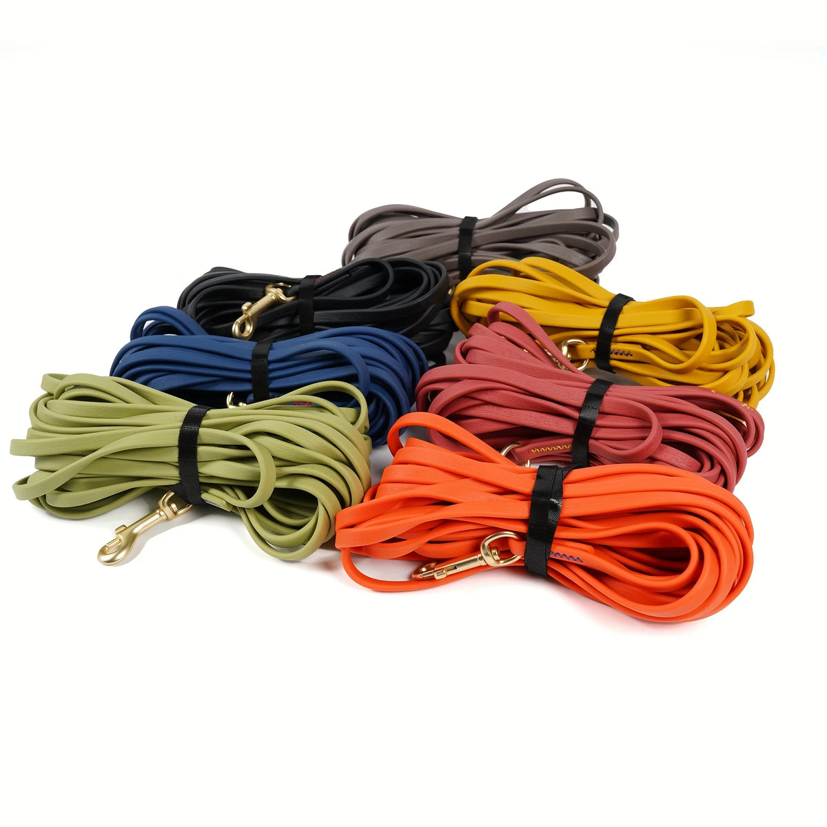 Heavy-Duty Waterproof Dog Leash with Hands-Free Comfort Grip