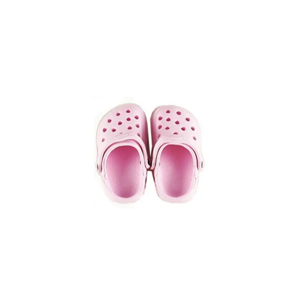 Pink non-slip pet sandals for dogs with small holes