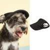 Breathable Pet Sun Hat with Ear Holes and Adjustable Strap