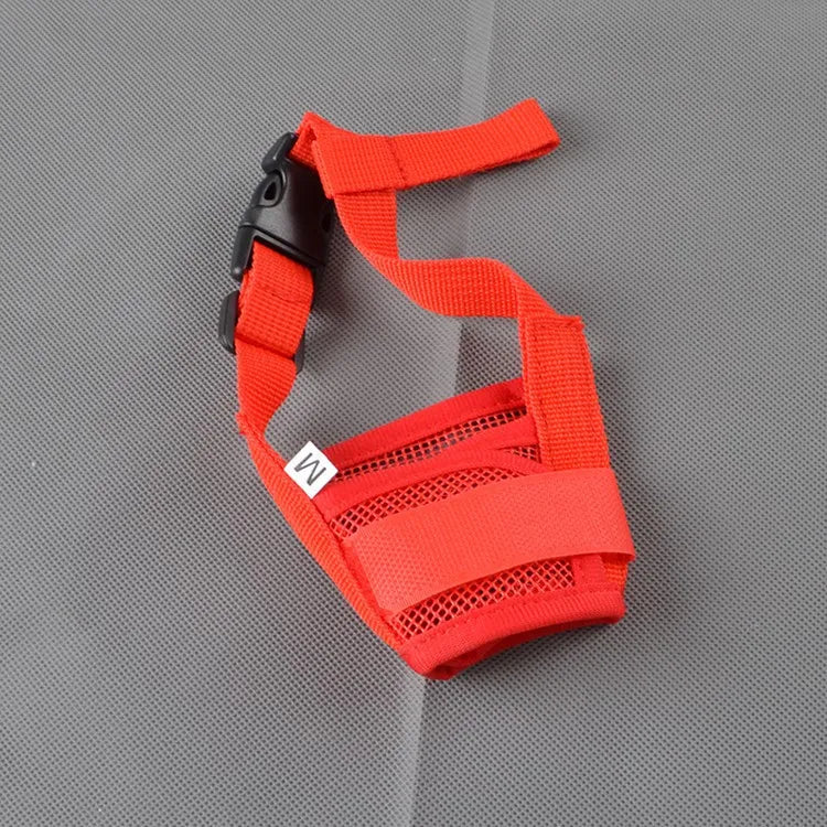 Muselière en Maille Respirante pour Chien - Ajustable & Confortable