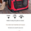 Transportín Plegable para Mascotas con Interior Acolchado