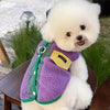 Abrigo Floral para Perros y Gatos Pequeños
