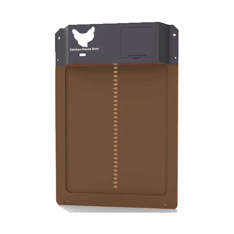 Battery-Powered Automatic Chicken Coop Door Opener with Light Sensor