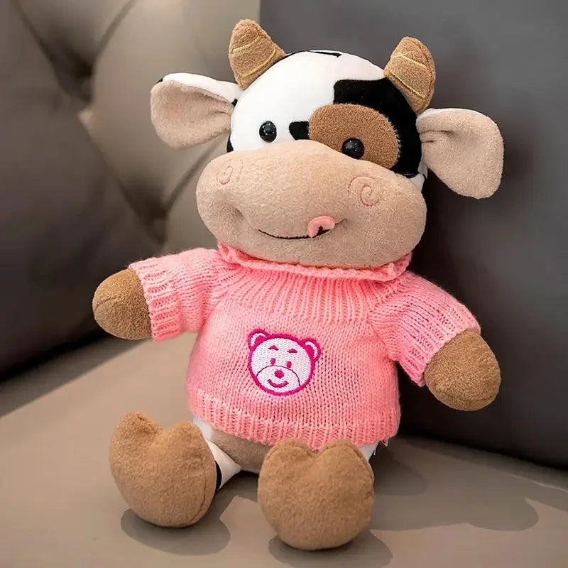 Adorable Soft Cow Plush Toy – Cuddly Stuffed Animal for All Ages