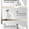 2-in-1 Pet Nail Clipper and Grinder with LED Light