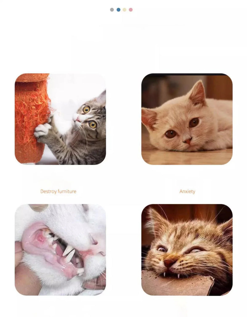 Juguete para Gatos con Forma de Zanahoria Activado por Sonido