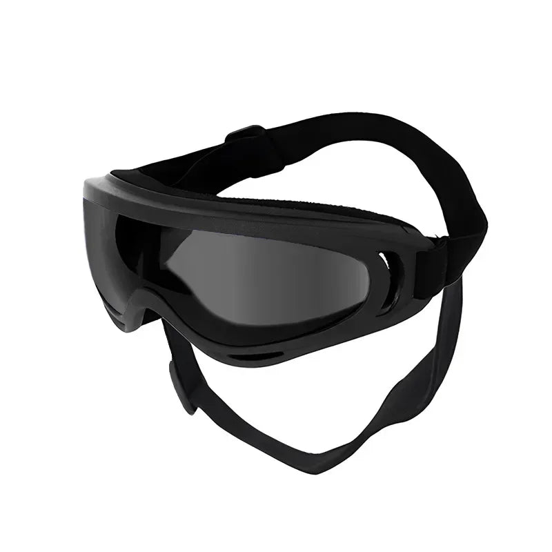 Adjustable Anti-UV Dog Goggles with Windproof Lenses