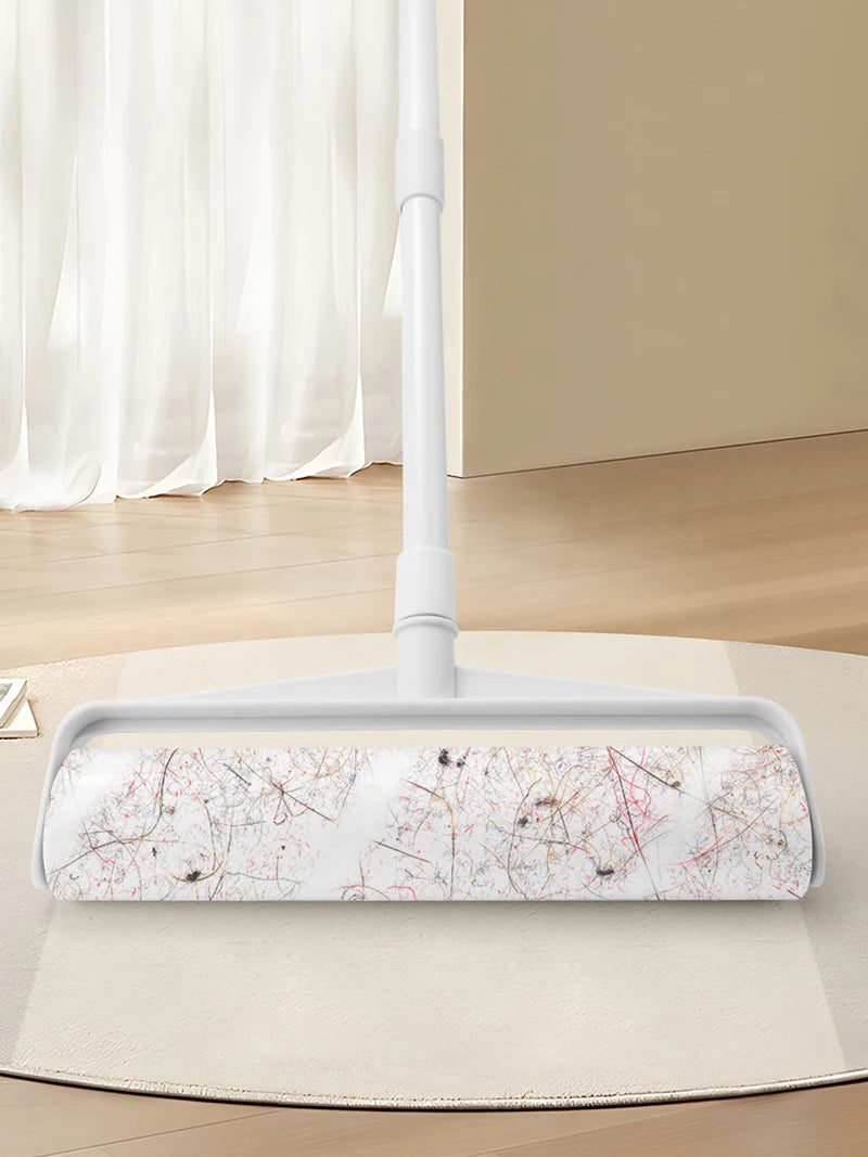 Extendable Lint Roller with Long Handle for Home Cleaning