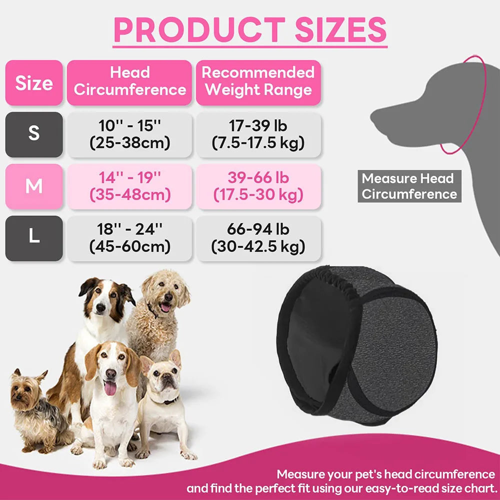 Waterproof & Soundproof Dog Ear Covers for Noise and Debris Protection